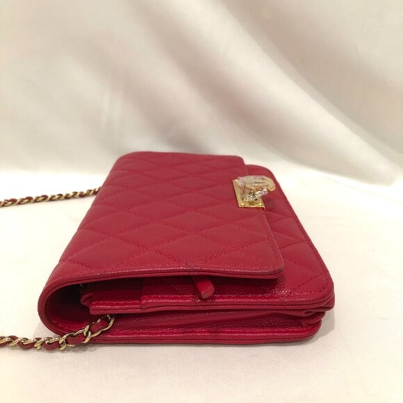 【52MK】Chanel Caviar Wallet On Chain Sku# 83262 (Gently Used) - Picture 4 of 11